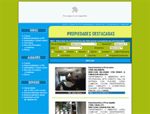 Tablet Screenshot of alfapropiedades.com
